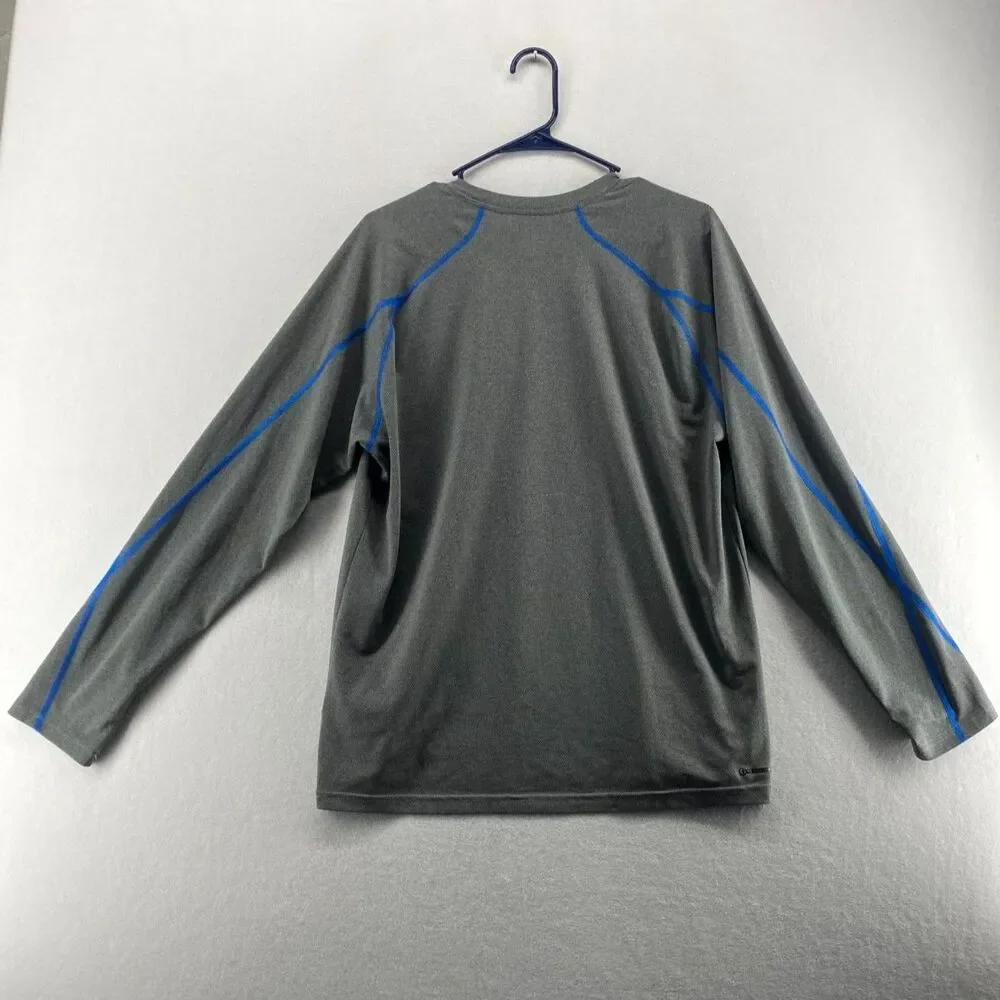The North Face FlashDry Long Sleeve Shirt‎ Gray Color Mens Size M